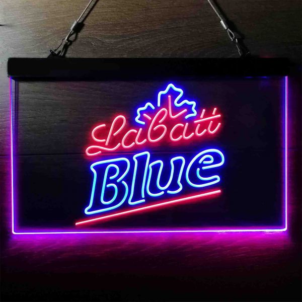 Labatt Blue Dual LED Neon Light Sign